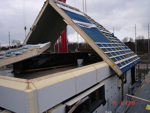 KBM B.V. bouwen van het dak